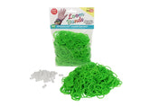 Set 600 unidades de Gomitas para Rainbow Loom - Verde Limón